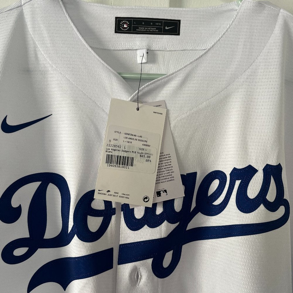 Youth Dodger's Jersey NEW WITH TAGS